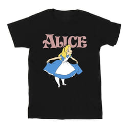 Disney - T-shirt ALICE IN WONDERLAND TAKE A BOW - Homme (Noir)