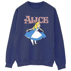 Disney - Sweat ALICE IN WONDERLAND TAKE A BOW - Homme (Bleu marine)