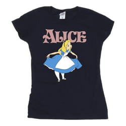 Disney - T-shirt ALICE IN WONDERLAND TAKE A BOW - Femme (Bleu marine)