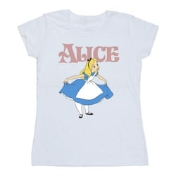 Disney - T-shirt ALICE IN WONDERLAND TAKE A BOW - Femme (Blanc)