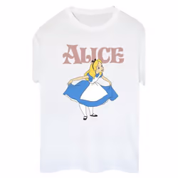 Disney - T-shirt ALICE IN WONDERLAND TAKE A BOW - Femme (Blanc)
