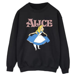 Disney - Sweat ALICE IN WONDERLAND TAKE A BOW - Femme (Noir)