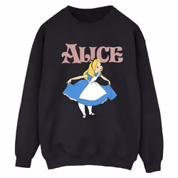 Disney - Sweat ALICE IN WONDERLAND TAKE A BOW - Femme (Noir)