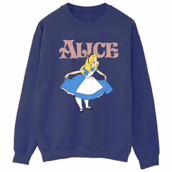 Disney - Sweat ALICE IN WONDERLAND TAKE A BOW - Femme (Bleu marine)