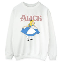 Disney - Sweat ALICE IN WONDERLAND TAKE A BOW - Femme (Blanc)