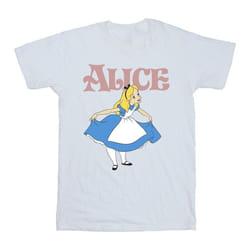 Disney - T-shirt ALICE IN WONDERLAND TAKE A BOW - Garçon (Blanc)