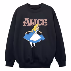 Disney - Sweat ALICE IN WONDERLAND TAKE A BOW - Garçon (Noir)