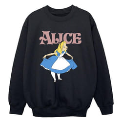 Disney - Sweat ALICE IN WONDERLAND TAKE A BOW - Garçon (Noir)
