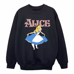 Disney - Sweat ALICE IN WONDERLAND TAKE A BOW - Fille (Noir)