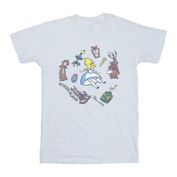 Disney - T-shirt ALICE IN WONDERLAND - Homme (Blanc)