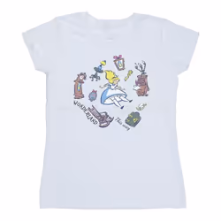Disney - T-shirt ALICE IN WONDERLAND - Femme (Blanc)