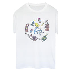 Disney - T-shirt ALICE IN WONDERLAND - Femme (Blanc)
