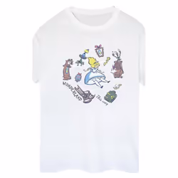 Disney - T-shirt ALICE IN WONDERLAND - Femme (Blanc)