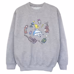 Disney - Sweat ALICE IN WONDERLAND - Garçon (Gris chiné)