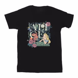 Disney - T-shirt ALICE IN WONDERLAND - Homme (Noir)