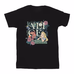 Disney - T-shirt ALICE IN WONDERLAND - Homme (Noir)