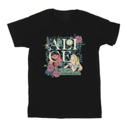Disney - T-shirt ALICE IN WONDERLAND - Homme (Noir)