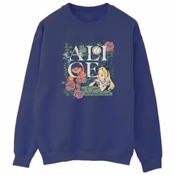 Disney - Sweat ALICE IN WONDERLAND - Homme (Bleu marine)