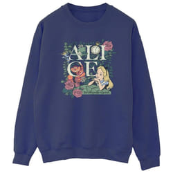 Disney - Sweat ALICE IN WONDERLAND - Homme (Bleu marine)