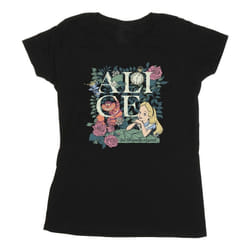 Disney - T-shirt ALICE IN WONDERLAND - Femme (Noir)