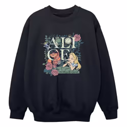 Disney - Sweat ALICE IN WONDERLAND - Garçon (Noir)