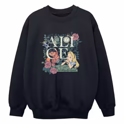 Disney - Sweat ALICE IN WONDERLAND - Garçon (Noir)