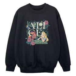 Disney - Sweat ALICE IN WONDERLAND - Garçon (Noir)