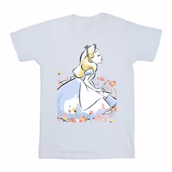 Disney - T-shirt ALICE IN WONDERLAND - Homme (Blanc)