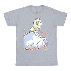Disney - T-shirt ALICE IN WONDERLAND - Homme (Gris chiné)