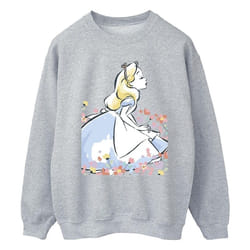 Disney - Sweat ALICE IN WONDERLAND - Homme (Gris chiné)