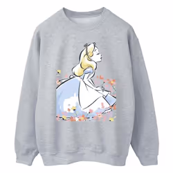 Disney - Sweat ALICE IN WONDERLAND - Homme (Gris chiné)