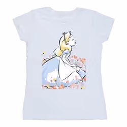 Disney - T-shirt ALICE IN WONDERLAND - Femme (Blanc)