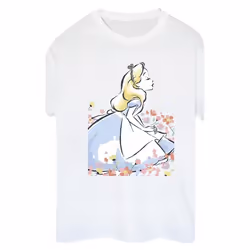 Disney - T-shirt ALICE IN WONDERLAND - Femme (Blanc)