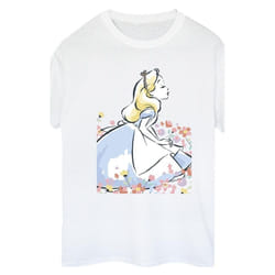 Disney - T-shirt ALICE IN WONDERLAND - Femme (Blanc)