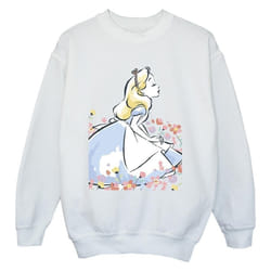 Disney - Sweat ALICE IN WONDERLAND - Garçon (Blanc)
