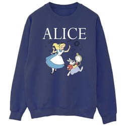 Disney - Sweat ALICE IN WONDERLAND FOLLOW THE RABBIT - Homme (Bleu marine)