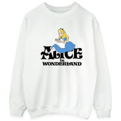 Disney - Sweat ALICE IN WONDERLAND TEA DRINKER - Homme (Blanc)