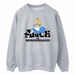 Disney - Sweat ALICE IN WONDERLAND TEA DRINKER - Homme (Gris chiné)