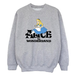 Disney - Sweat ALICE IN WONDERLAND TEA DRINKER - Fille (Gris chiné)