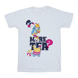Disney - T-shirt ALICE IN WONDERLAND MORE TEA - Homme (Blanc)
