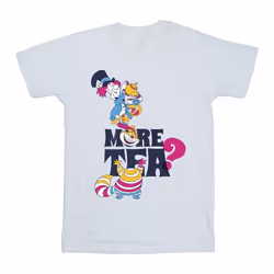 Disney - T-shirt ALICE IN WONDERLAND MORE TEA - Homme (Blanc)