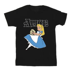 Disney - T-shirt ALICE IN WONDERLAND - Homme (Noir)