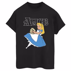 Disney - T-shirt ALICE IN WONDERLAND - Femme (Noir)