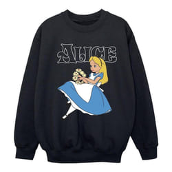 Disney - Sweat ALICE IN WONDERLAND - Fille (Noir)