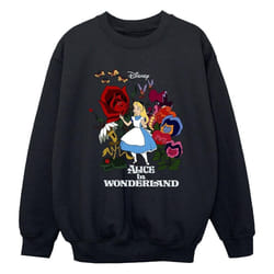 Disney - Sweat ALICE IN WONDERLAND - Garçon (Noir)
