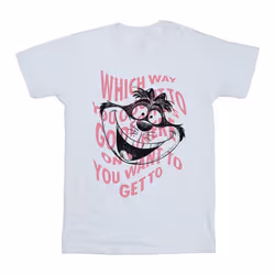 Disney - T-shirt ALICE IN WONDERLAND - Homme (Blanc)