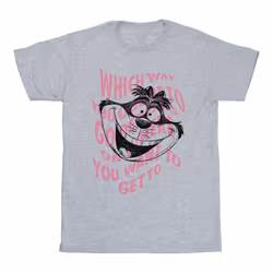 Disney - T-shirt ALICE IN WONDERLAND - Homme (Gris chiné)