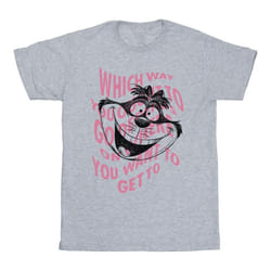 Disney - T-shirt ALICE IN WONDERLAND - Homme (Gris chiné)