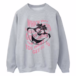 Disney - Sweat ALICE IN WONDERLAND - Homme (Gris chiné)