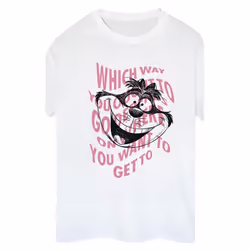 Disney - T-shirt ALICE IN WONDERLAND - Femme (Blanc)